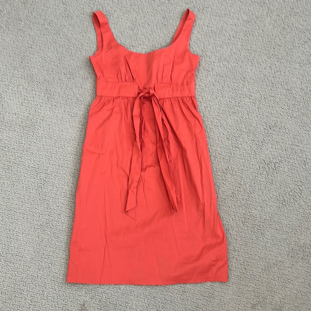 Diane Von Furstrnberg orange dress.  Size 4.